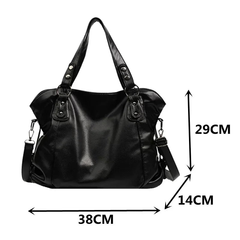 Mevia - Elegant Hobo Axelväska