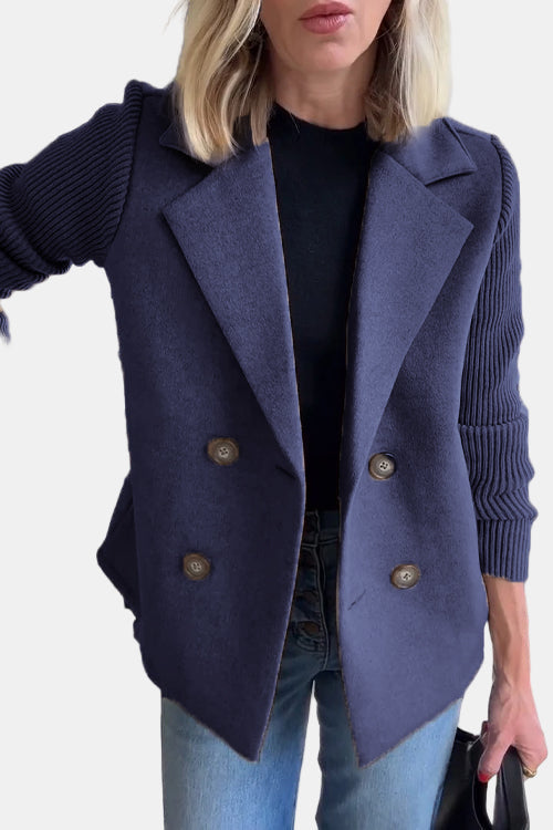 Athena | Stilig Casual Knapplångjacka