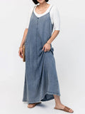 GLACEL | STILIG LOOSE MAXI KLÄNNING
