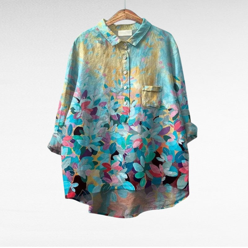 Aurore | Elegant Linne Sommarblus