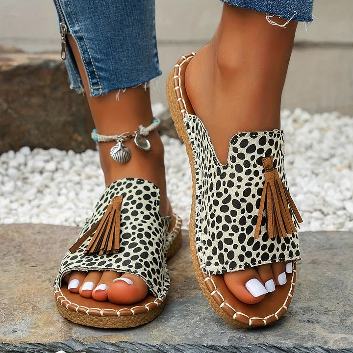 Leena | Bekväma platta sandaler