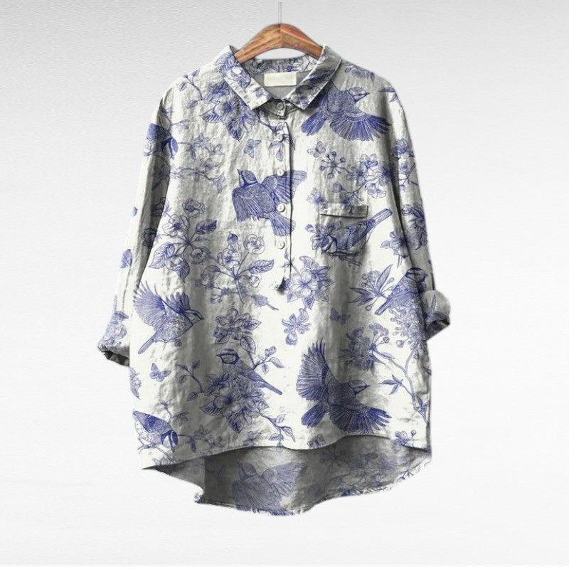 Claire | Elegant Linne Sommarblus