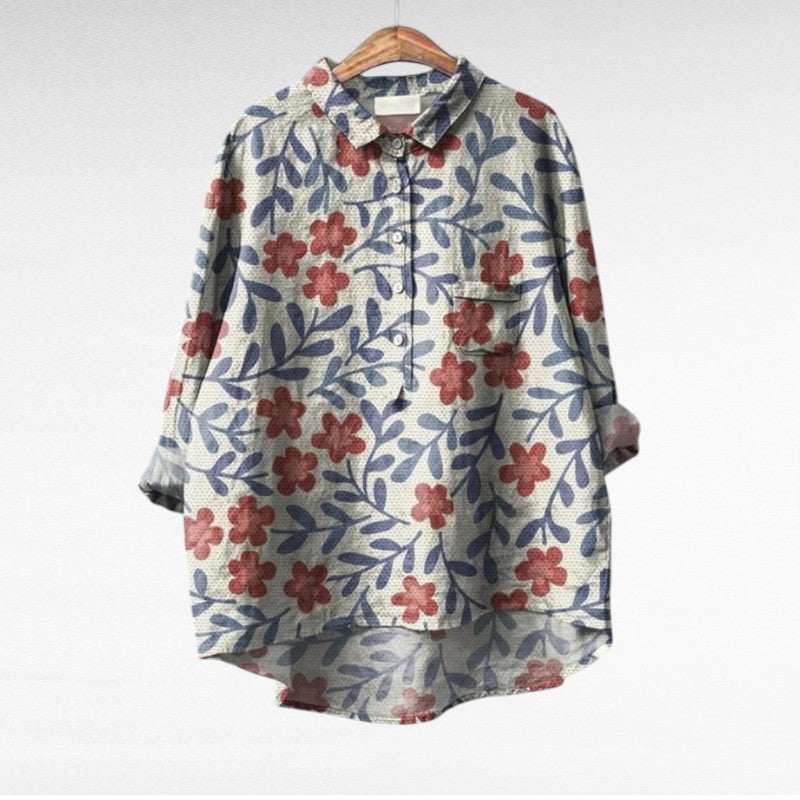 Claire | Elegant Linne Sommarblus