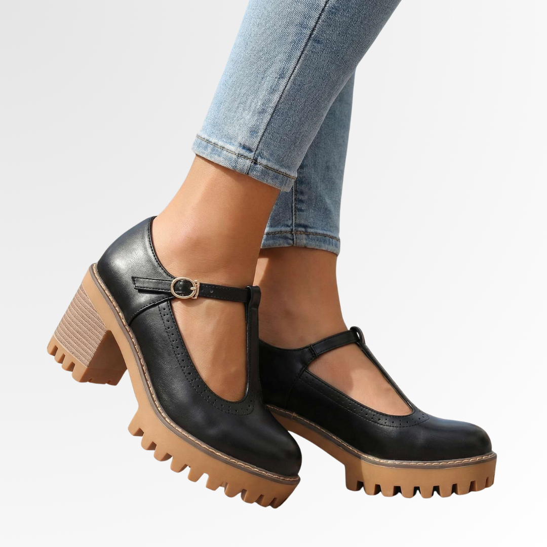 Jasmine™ | Eleganta klackar med T-rem