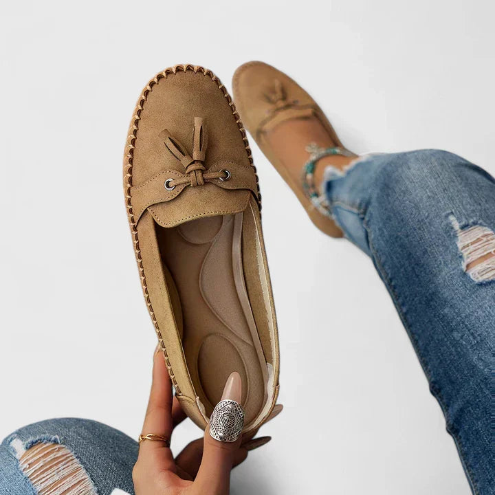 Ortopediska slip-on-loafers