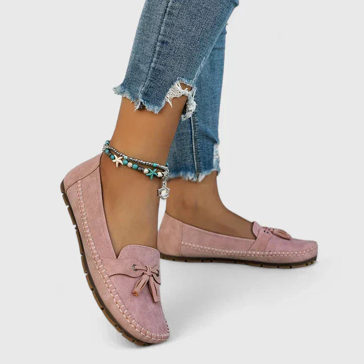 Ortopediska slip-on-loafers
