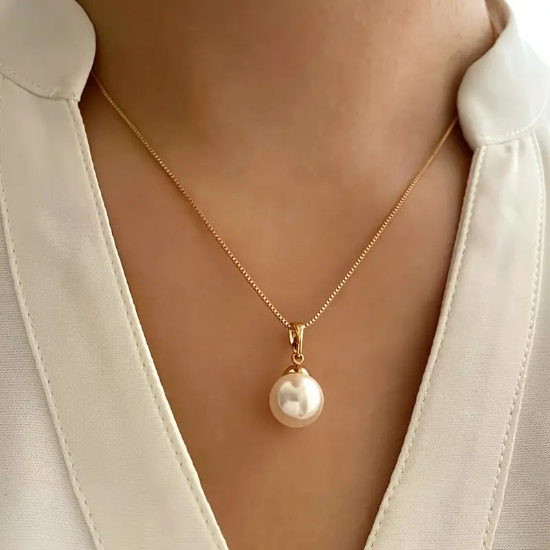 Elegant Guldgrace Pärlsmyckeset