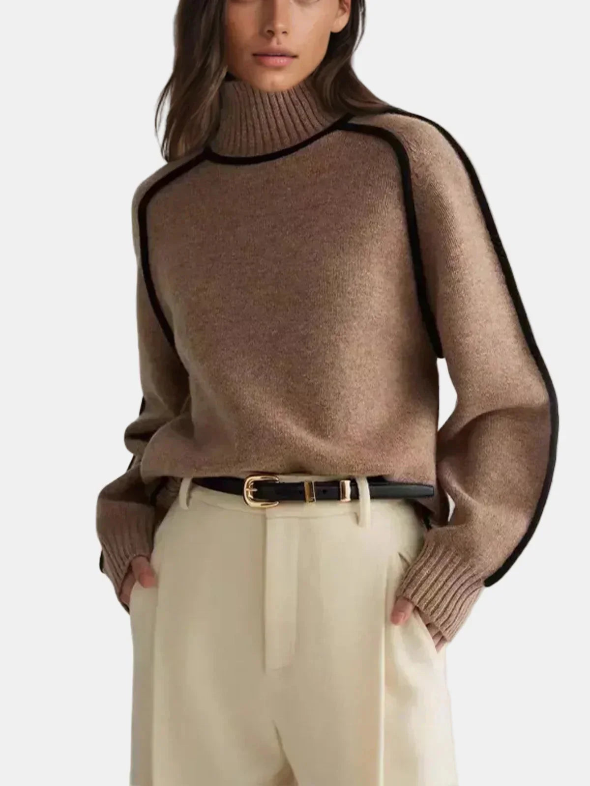Azura | Elegant Polokrage Tröja