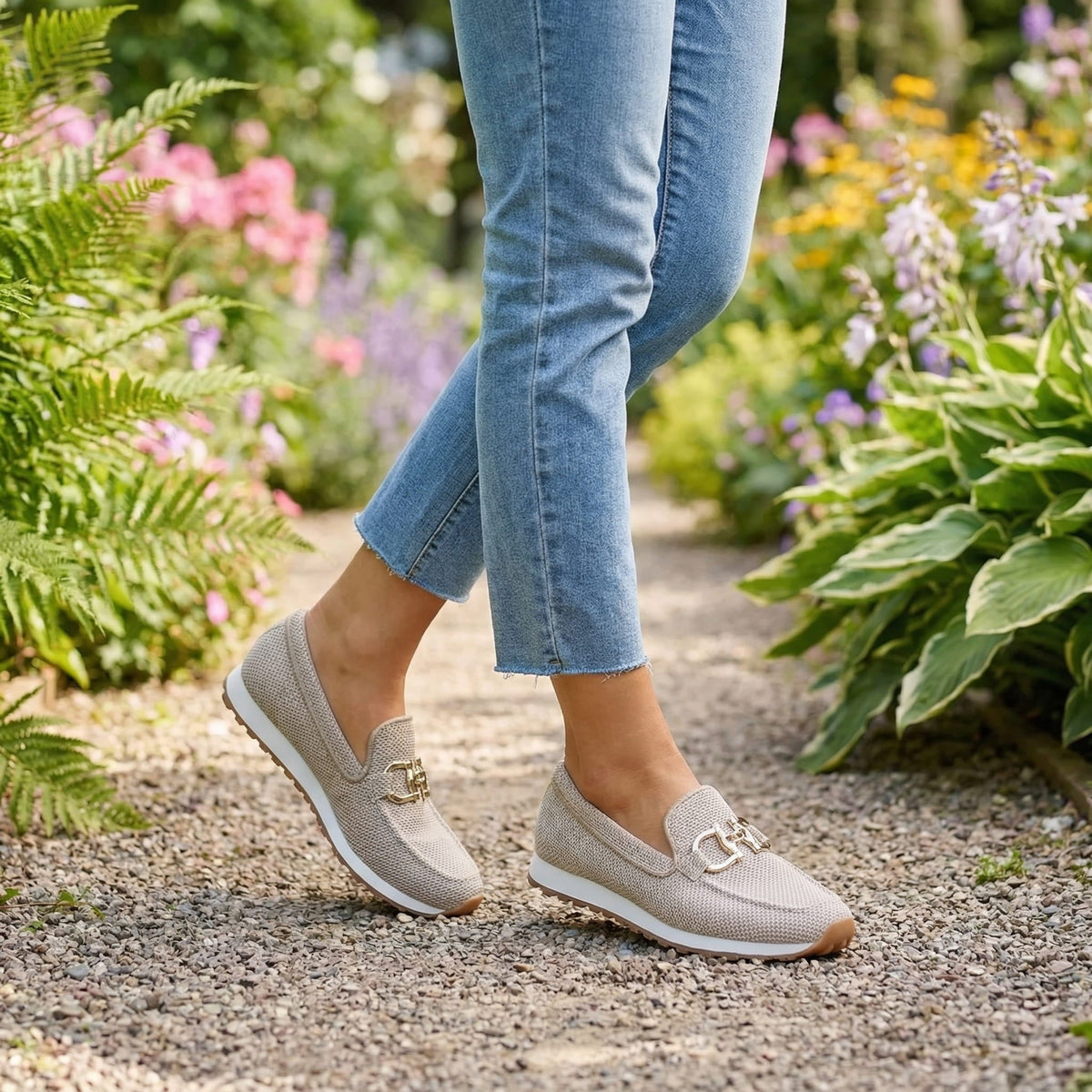 Susie™ | Ortopediska sneakers i mockasinstil