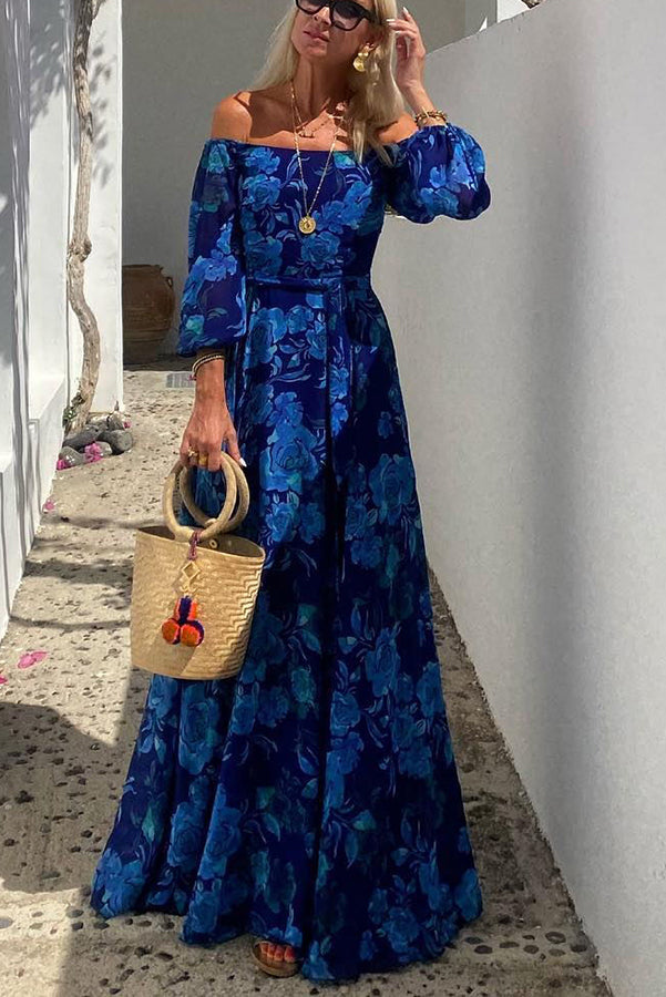 CLAIRE | CHIC SOMMAR OFF-SHOULDER KLÄNNING