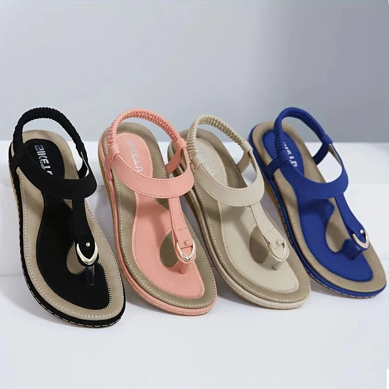 Sandaler med mjuk skumgummisula