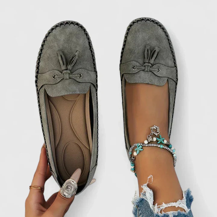 Ortopediska slip-on-loafers