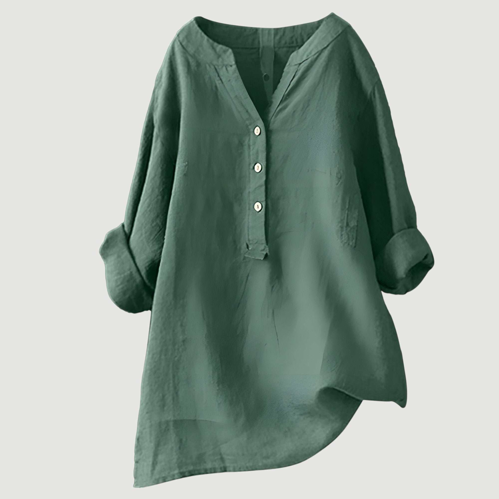 Freja™ | Lätt och bekväm linneblus för kvinnor
