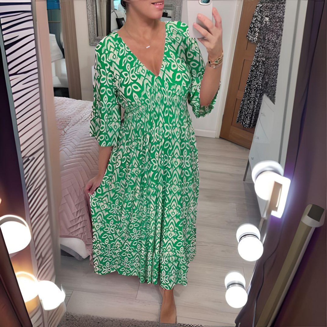 CHARMAGNE | FLÖDANDE BOHO KLÄNNING