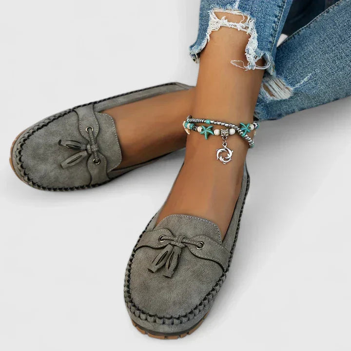 Ortopediska slip-on-loafers