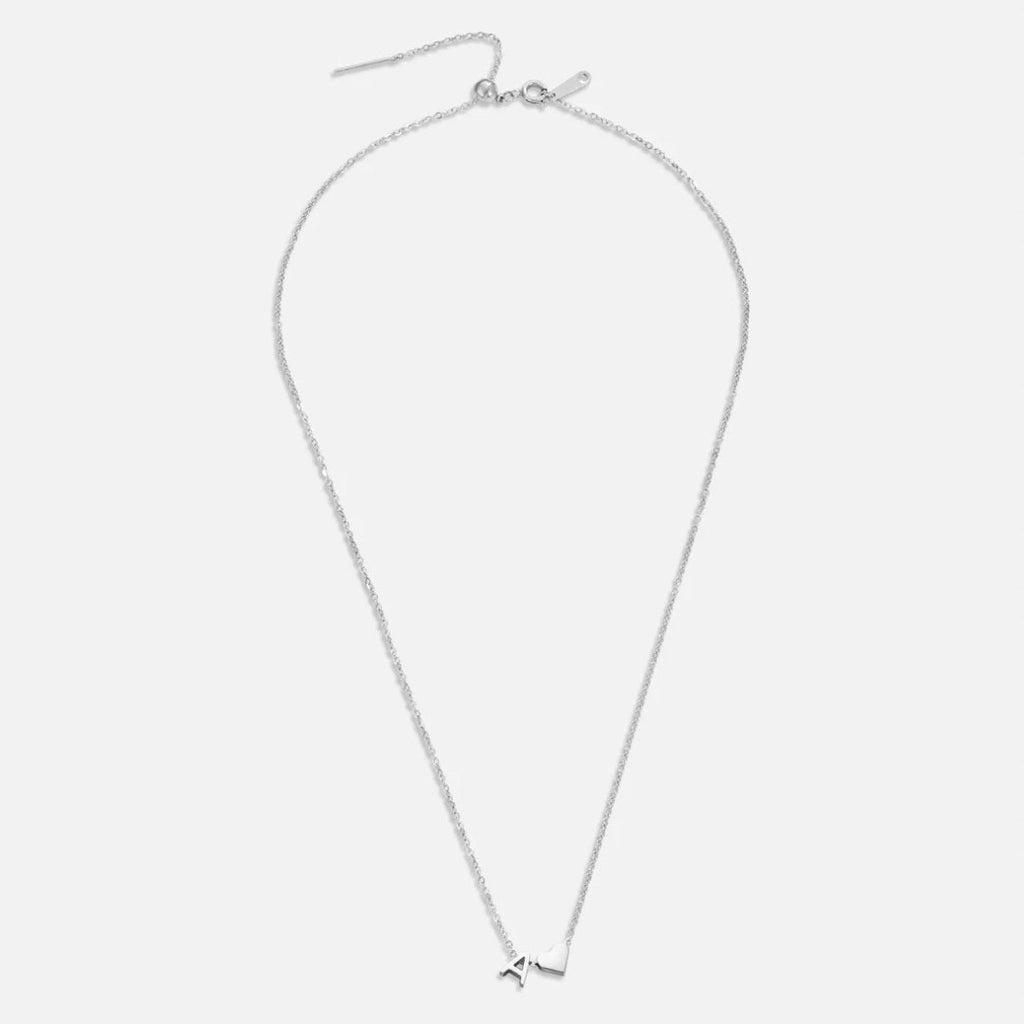 YAHNA | BREV INITIAL SILVER HÄNGSmycke