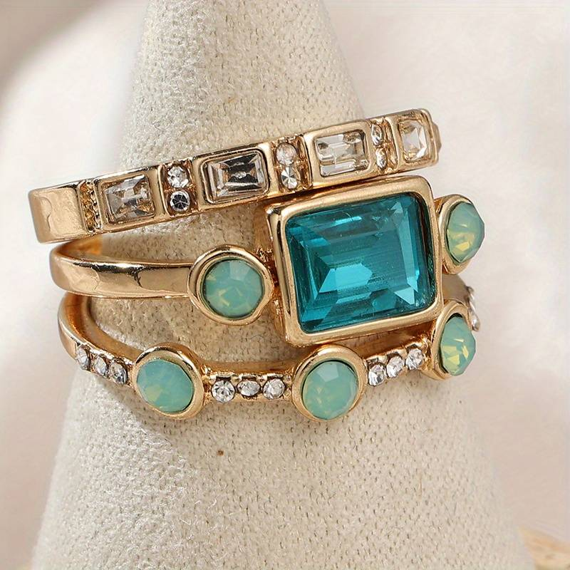 AQUA | VINTAGE KRISTALLRING