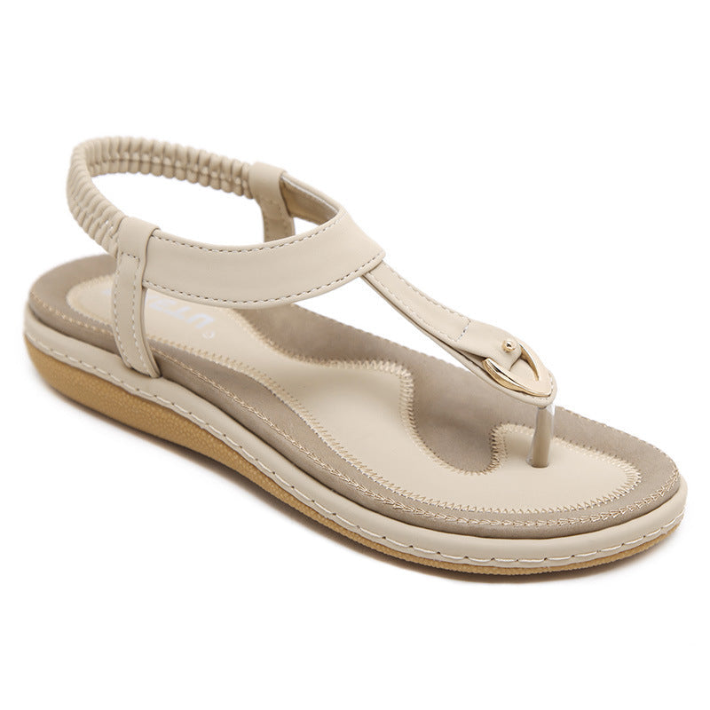 Sandaler med mjuk skumgummisula