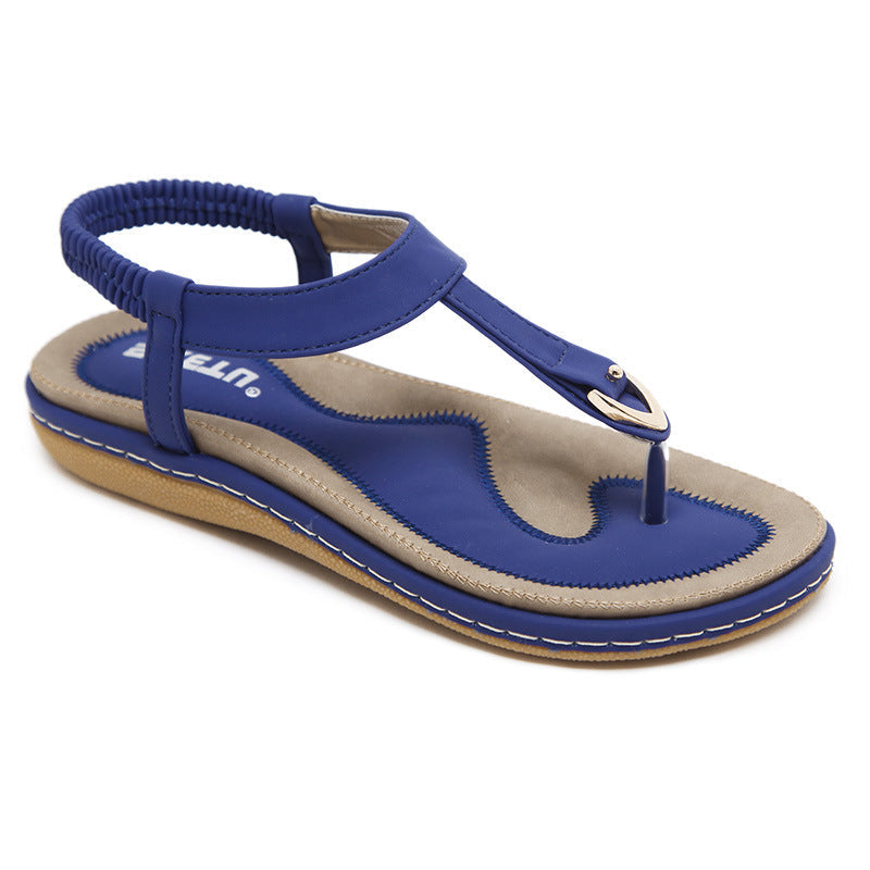 Sandaler med mjuk skumgummisula