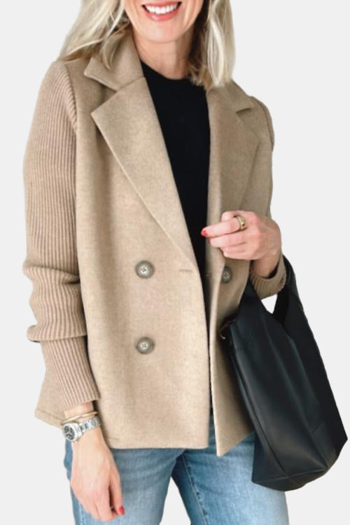 Athena | Stilig Casual Knapplångjacka