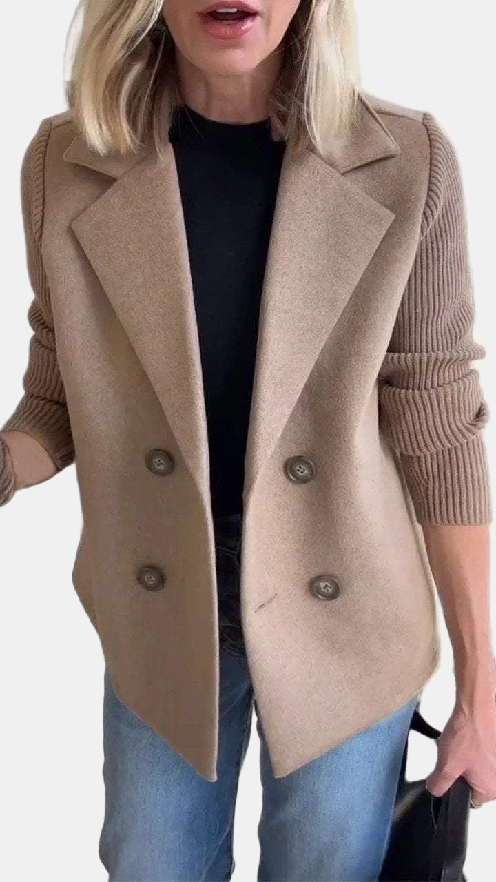 Athena | Stilig Casual Knapplångjacka