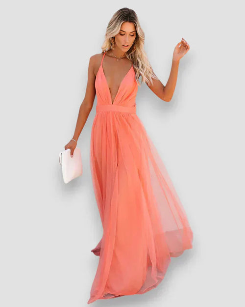 ANJELY | ELEGANT LÅNG KLÄDNAD
